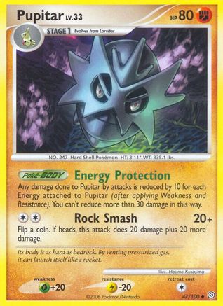 [PKM] Pupitar (47/100) [Diamond & Pearl: Stormfront]