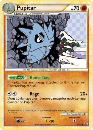 [PKM] Pupitar (38/95) [HeartGold & SoulSilver: Unleashed]