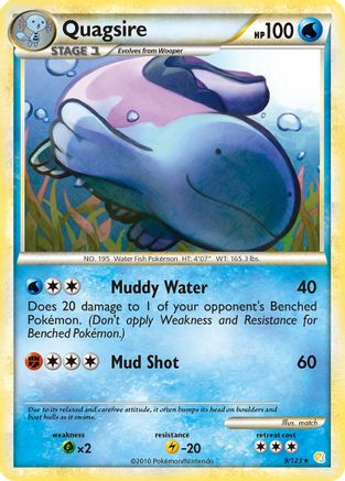 [PKM] Quagsire (9/123) [HeartGold & SoulSilver: Base Set]