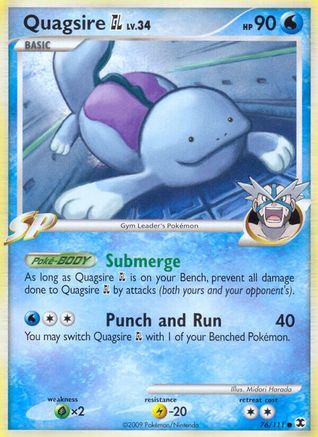 [PKM-C] Quagsire GL (76/111) [Platinum: Rising Rivals]