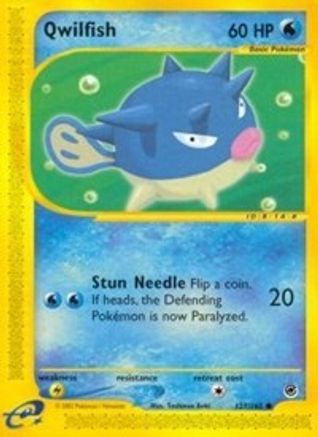 [PKM] Qwilfish (127/165) [Expedition: Base Set]