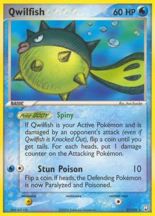 [PKM] Qwilfish (27/109) [EX: Team Rocket Returns]