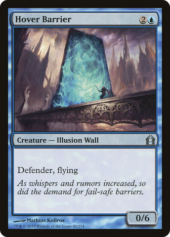 {C} Hover Barrier [Return to Ravnica][RTR 040]