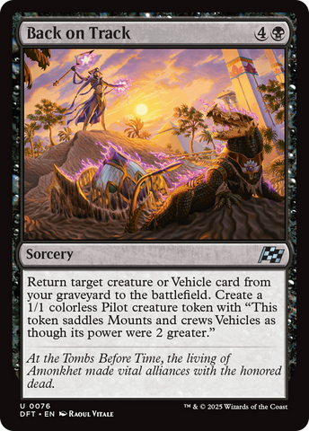 {@C} Back on Track [Aetherdrift][DFT 076]