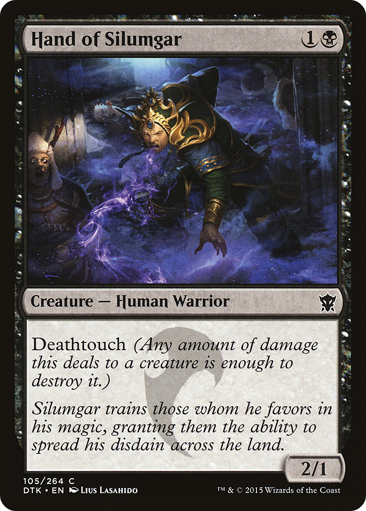 {C} Hand of Silumgar [Dragons of Tarkir][DTK 105]
