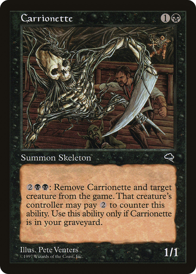 {R} Carrionette [Tempest][TMP 111]