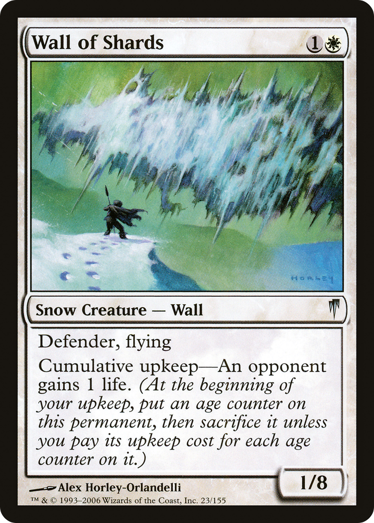 {C} Wall of Shards [Coldsnap][CSP 023] - Misty Mountain Games