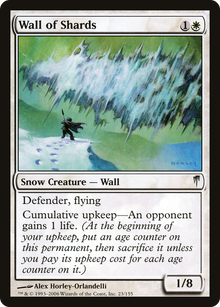 {C} Wall of Shards [Coldsnap][CSP 023] - Misty Mountain Games
