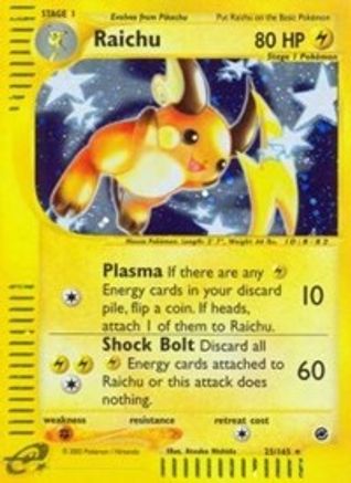 [PKM] Raichu (25/165) [Expedition: Base Set]