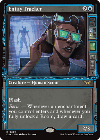 {@R} Entity Tracker (Showcase) [Duskmourn: House of Horror][DSK 307]