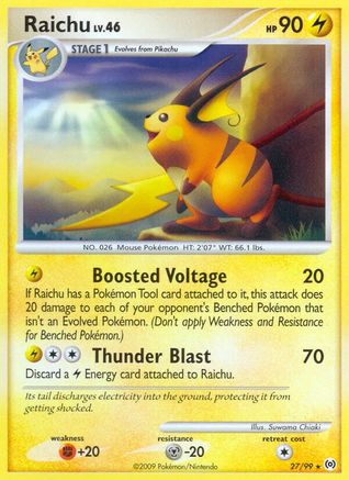 [PKM] Raichu (27/99) [Platinum: Arceus]