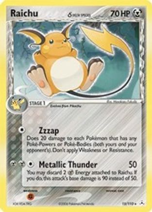 [PKM] Raichu (15/110) (Delta Species) (Stamped) [EX: Holon Phantoms]