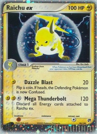 [PKM] Raichu ex (98/100) [EX: Sandstorm]