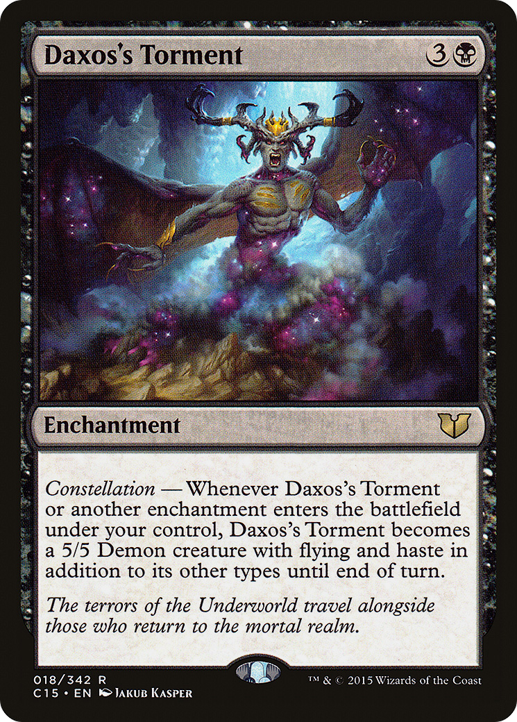 {R} Daxos's Torment [Commander 2015][C15 018]