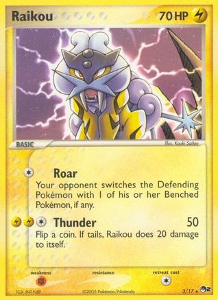 [PKM-R] Raikou (3/17) [POP Series 2]
