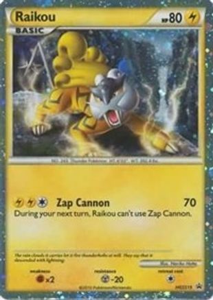 [PKM] Raikou (HGSS19) [HeartGold & SoulSilver: Black Star Promos]