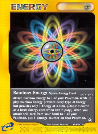 [PKM] Rainbow Energy (144/147) [Aquapolis]