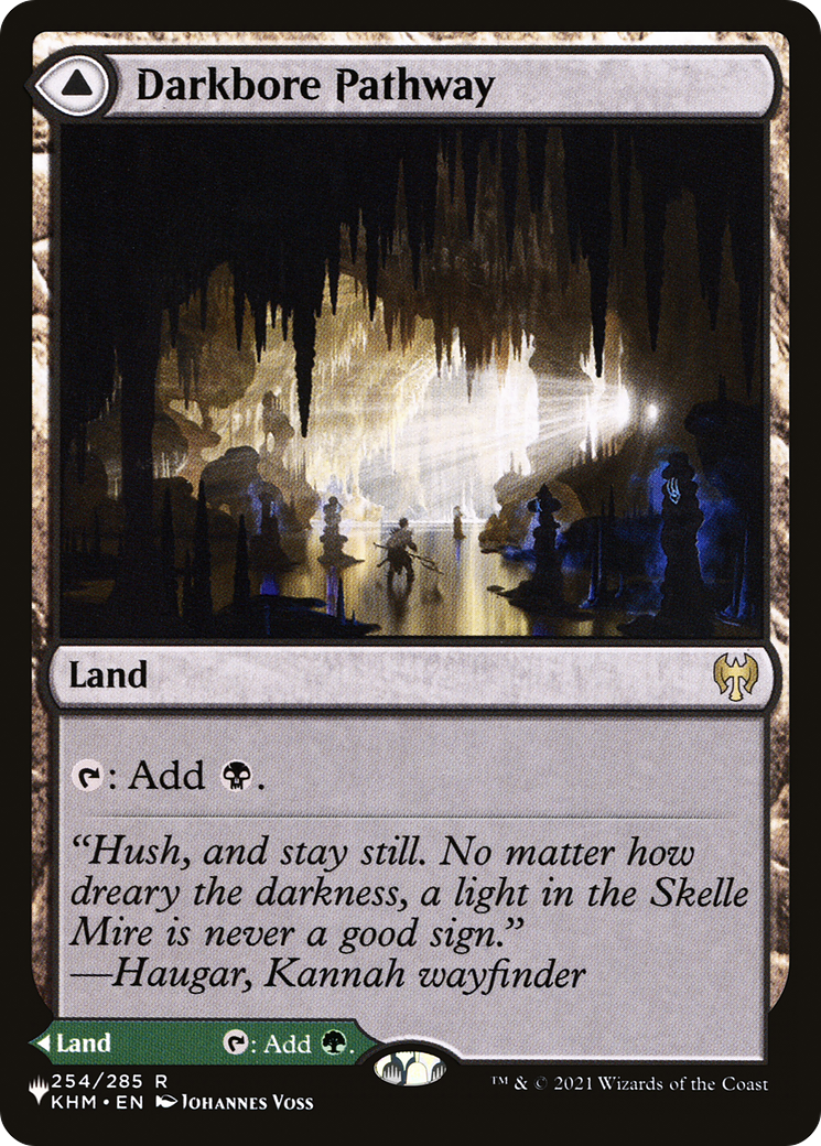 {R} Darkbore Pathway // Slitherbore Pathway [Secret Lair: From Cute to Brute][LS KHM 254]
