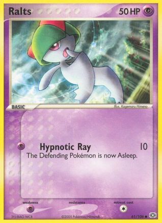 [PKM-C] Ralts (61/106) (Stamped) [EX: Emerald]