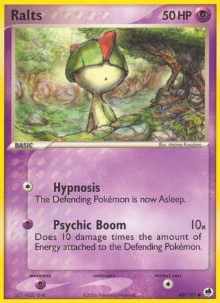 [PKM-C] Ralts (60/101) (Stamped) [EX: Dragon Frontiers]