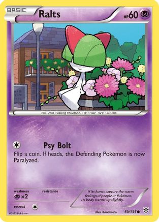 [PKM] Ralts (59/135) [Black & White: Plasma Storm]