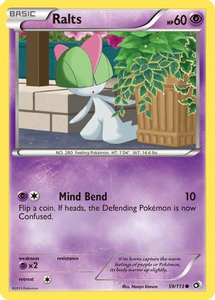 [PKM-C] Ralts (59/113) [Black & White: Legendary Treasures]