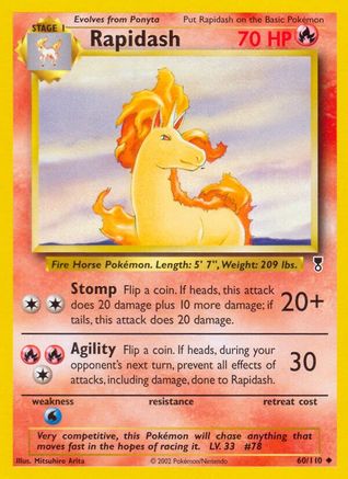 [PKM] Rapidash (60/110) [Legendary Collection]