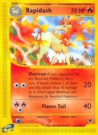 [PKM-R] Rapidash (62/165) [Expedition: Base Set]