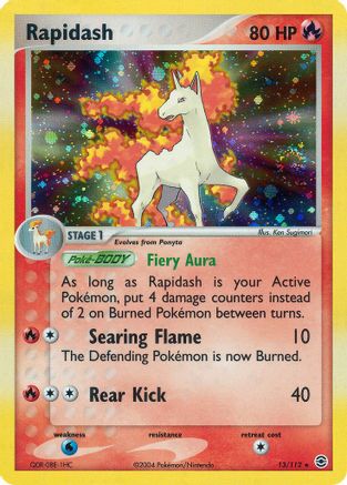 [PKM-R] Rapidash (13/112) [EX: FireRed & LeafGreen]