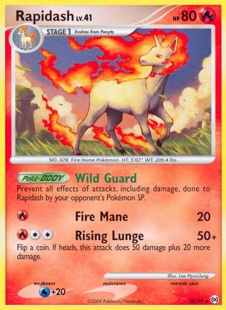 [PKM] Rapidash (28/99) [Platinum: Arceus]