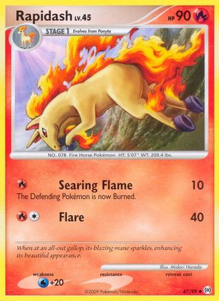 [PKM-C] Rapidash (47/99) [Platinum: Arceus]