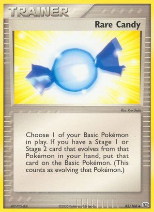 [TR] Rare Candy (83/106) (Stamped) [EX: Emerald]