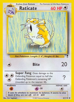 [PKM-C] Raticate (61/110) [Legendary Collection]