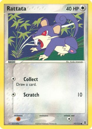 [PKM-C] Rattata (77/112) [EX: FireRed & LeafGreen]