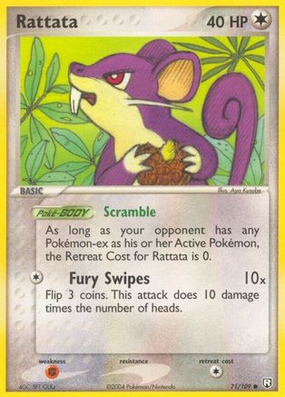 [PKM] Rattata (71/109) (Stamped) [EX: Team Rocket Returns]
