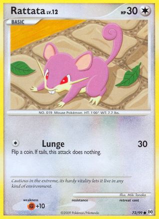 [PKM-C] Rattata (73/99) [Platinum: Arceus]