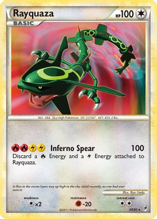 [PKM] Rayquaza (20/95) [HeartGold & SoulSilver: Call of Legends]