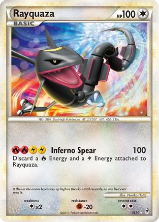 [PKM] Rayquaza (SL10) [HeartGold & SoulSilver: Call of Legends]