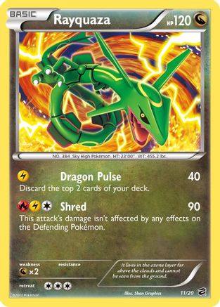 [PKM] Rayquaza (11/20) [Black & White: Dragon Vault]