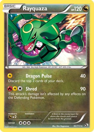 [PKM-R] Rayquaza (93/113) [Black & White: Legendary Treasures]