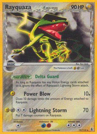 [PKM] Rayquaza (13/113) (Delta Species) [EX: Delta Species]