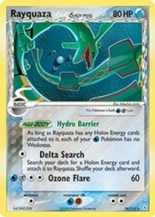 [PKM-R] Rayquaza (16/110) (Delta Species) (Stamped) [EX: Holon Phantoms]