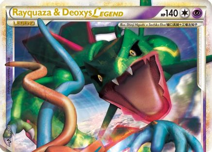 [PKM-R] Rayquaza & Deoxys LEGEND (89/90) [HeartGold & SoulSilver: Undaunted]