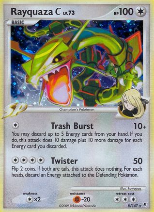 [PKM] Rayquaza C (8/147) [Platinum: Supreme Victors]