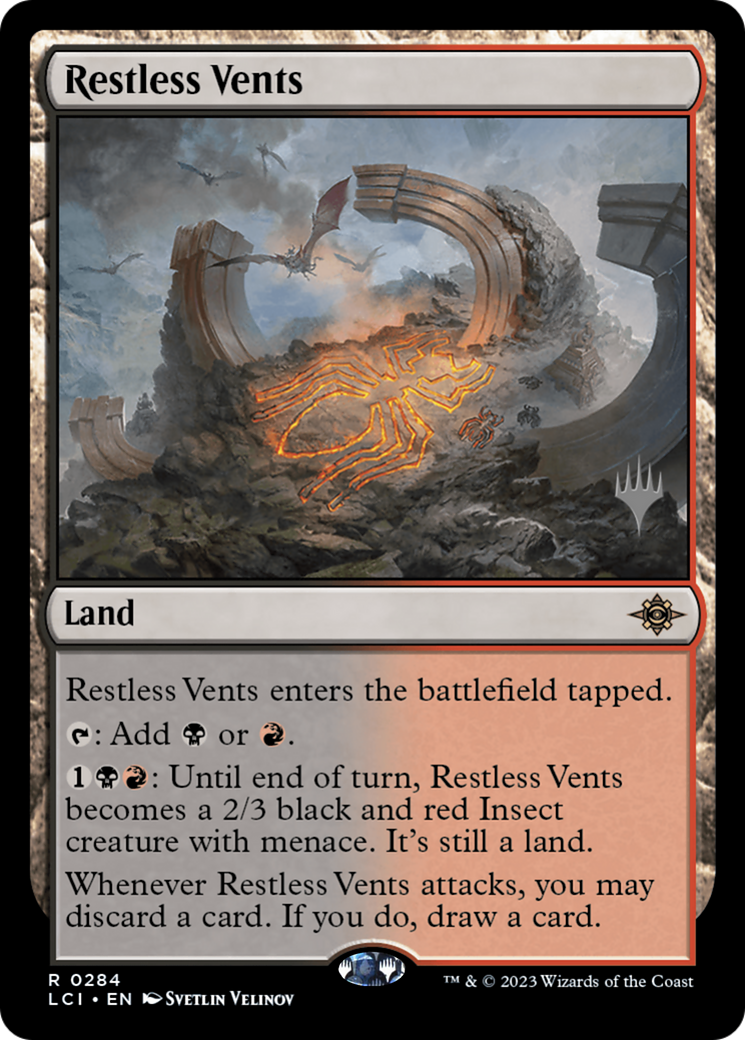 {@R} Restless Vents (Promo Pack) [The Lost Caverns of Ixalan Promos][PP LCI 284]