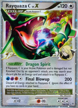 [PKM] Rayquaza C LV.X (146/147) [Platinum: Supreme Victors]