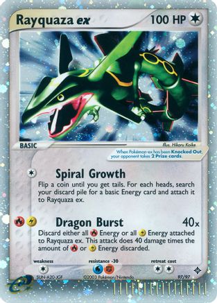 [PKM] Rayquaza ex (97/97) [EX: Dragon]