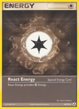 [TR] React Energy (82/92) (Stamped) [EX: Legend Maker]