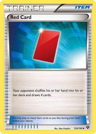 [PKM] Red Card (124/146) [XY: Base Set]