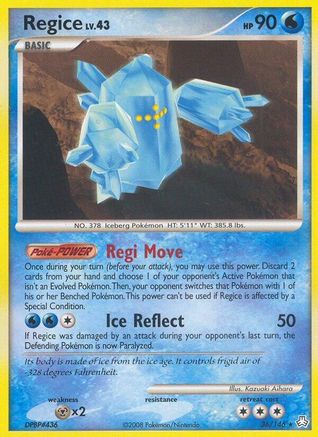 [PKM] Regice (36/146) [Diamond & Pearl: Legends Awakened]